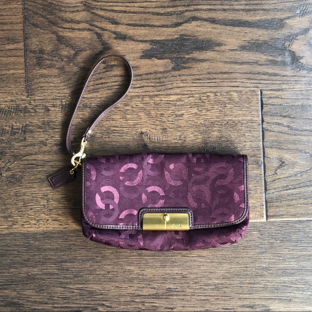Coach Wristlet